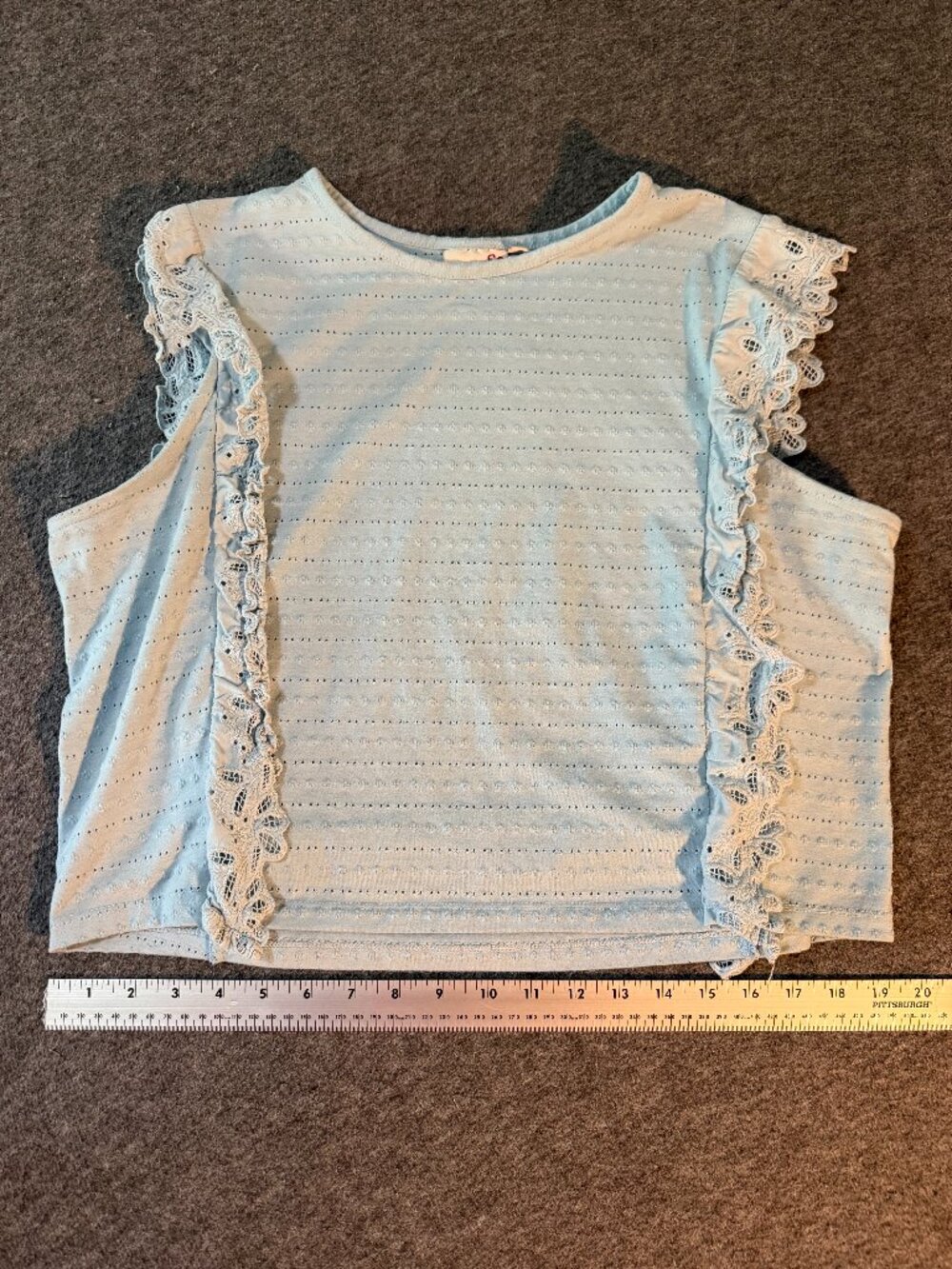Frilled Sleeve Top